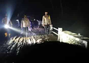 malang - Tiga Kali Longsor, Kapolres Malang Tinjau Lokasi Bencana di Wonosari