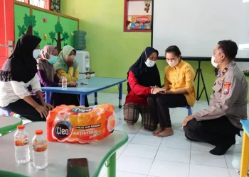 Trauma healing untuk korban banjir bandang di Kota Batu