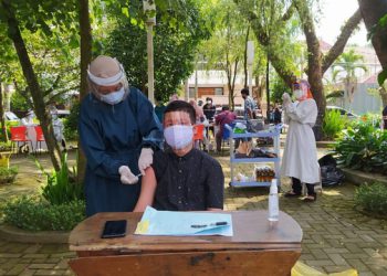 vaksinasi dosis kedua di Kota Malang capai 71 persen
