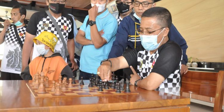 Pertandingan catur dalam rangka pariwisata aman
