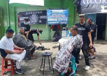 Potong rambut untuk semeru