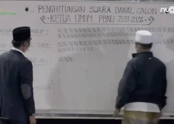 Proses pemilihan Ketua PBNU