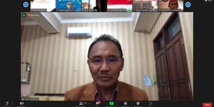 Suasana workshop bertajuk “Pengembangan Renstra (Rencana Strategi) Perguruan Tinggi untuk Menjawab Tantangan di Era Disrupsi” yang digelar oleh Unikama. Foto: dok