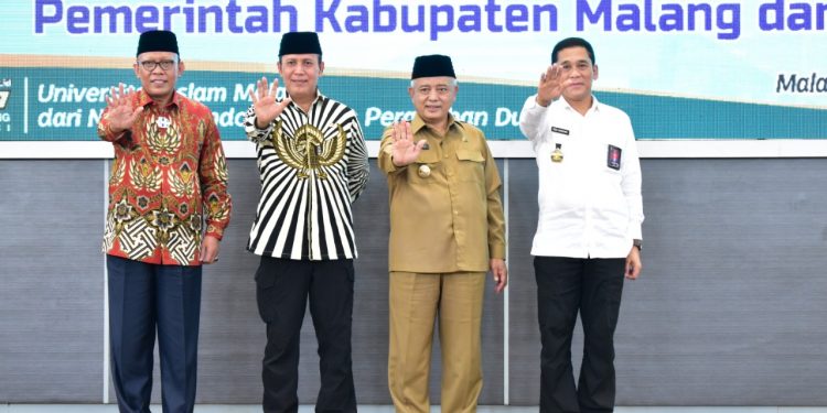 BNPT, Pemkab Malang, dan Unisma menjalin kerja sama membangun Kawasan Khusus Terpadu Nusantara (KKTN) di Malang. Foto: dok