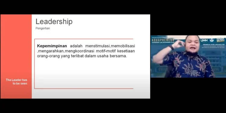 mahasiswa - Mahasiswa Prodi Akuakultur UMM Asah Jiwa Leadership dan Enterpreneur