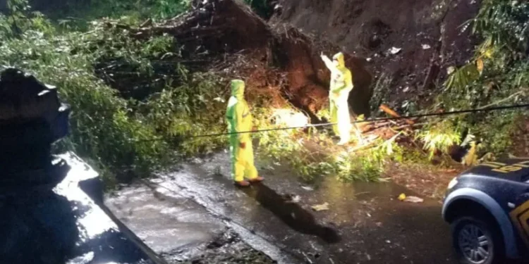 Bencana tanah longsor yang terjadi di Kecamatan Ngajum, Kabupaten Malang, 17 November lalu. Foto: dok