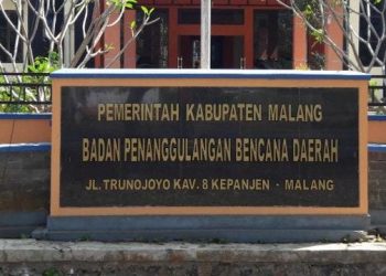 Kantor BPBD Kabupaten Malang. Foto: dok