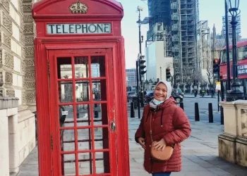 dosen UB kuliah di Inggris di Tengah pandemi Omicron