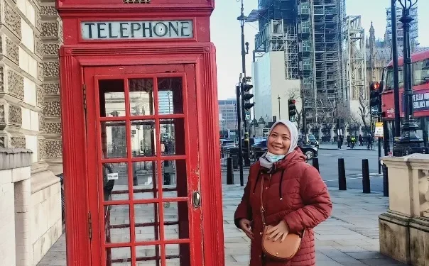 dosen UB kuliah di Inggris di Tengah pandemi Omicron