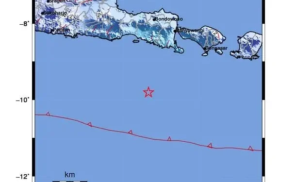 Gempa di Jember, getarannya II MMI di Malang