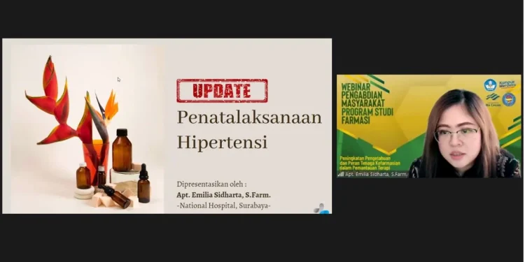 hipertensi - Bantu Kurangi Efek Samping Obat Hipertensi, Farmasi Ma Chung Galakkan Sosialisasi