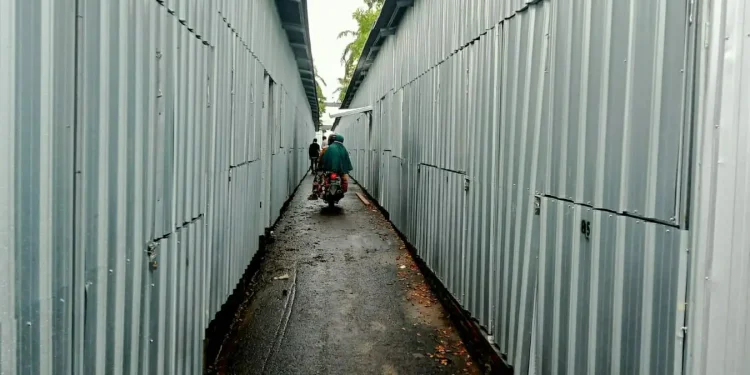 kios untuk pedagang pasar besar Kota Batu