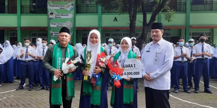 siswa MTsN 1 Malang juara Myres