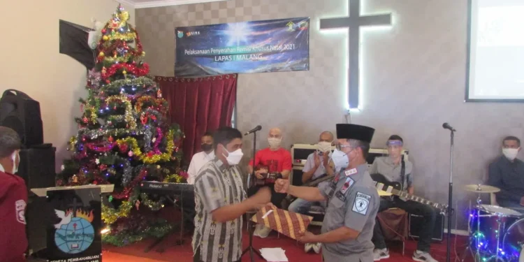 Remisi - Lapas Kelas I Malang Remisi 42 Napi di Hari Raya Natal 2021