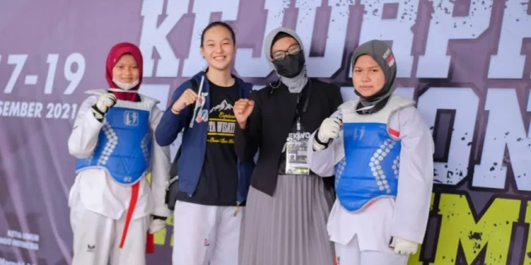 Atlet taekwondo kota Batu