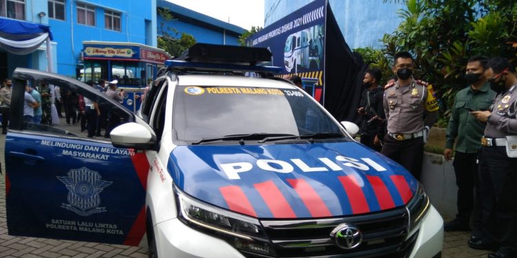 Mobil INCAR milik Polresta Malang Kota siap beroperasi per 1 Januari 2022. Foto: Istimewa