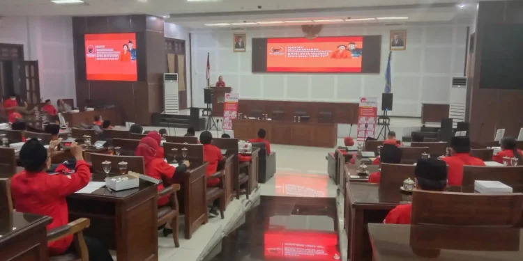 Sosialisasi Mega Pay di Gedung DPRD Kota Malang. Foto: M Sholeh