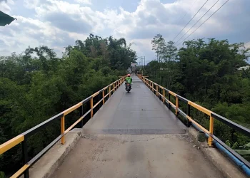 Jembatan Lowokdoro Kini Bisa Dilalui Kembali