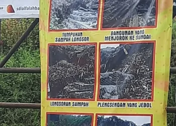 tlekung - Warga Protes Bau Busuk TPA Tlekung yang Menyengat Tiap Hujan