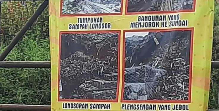 tlekung - Warga Protes Bau Busuk TPA Tlekung yang Menyengat Tiap Hujan