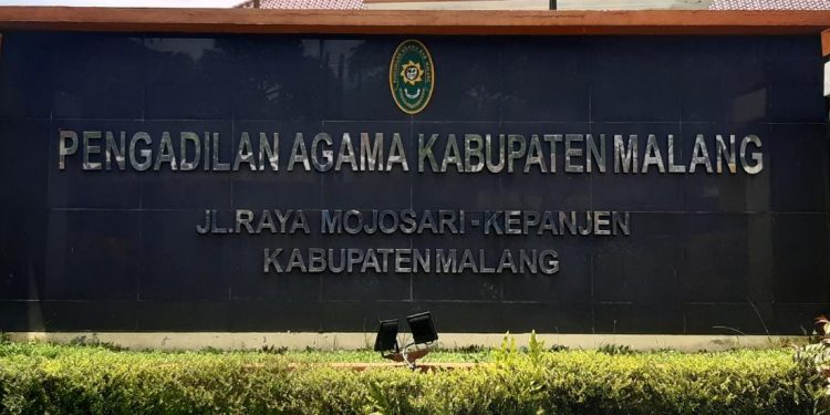 Kantor Pengadilan Agama Kabupaten Malang. Foto: Aisyah Nawangsari