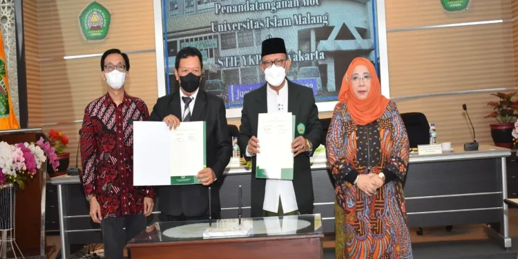 unisma - Sukseskan Merdeka Belajar Kampus Merdeka, FEB Unisma Gandeng STIE YKPN Yogyakarta