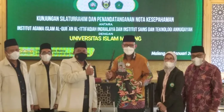 unisma - Unisma Jalin Kerja Sama dengan Institut Agama Islam Al-Qur'an Al-Ittifaqiah Indralaya dan Institut Sains dan Teknologi Annuqayah