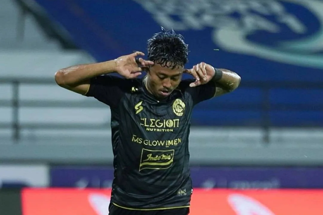 Arema FC menangkan pertandingan melawan PSS Sleman
