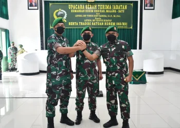 dandim - Letkol Inf Taufik Hidayat Jabat Dandim 0818 Malang-Batu Gantikan Letkol Inf Yusub Dody Sandra