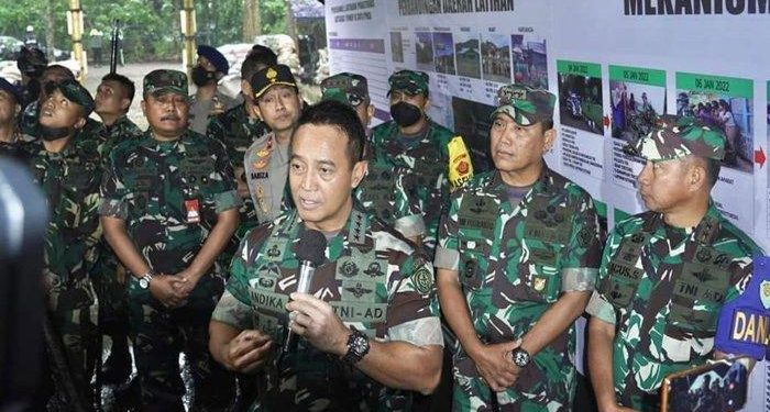 Panglima TNI, Jendral Andika Perkasa. foto/Dispenad