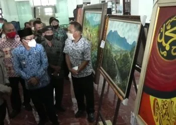 Wali Kota Malang kunjungi pameran lukisan