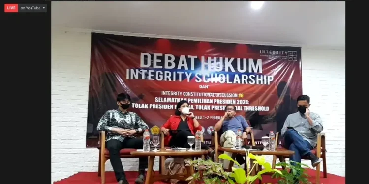 Debat Hukum Integrity Scholarship. Foto: dok