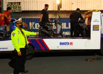 Polresta Malang Kota Tindak 78 Pengendara, Mayoritas karena Knalpot Bising