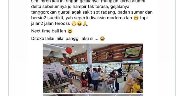 Tangkapan layar unggahan viral yang memicu kontroversi di Kota Malang
