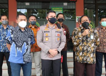 Kapolresta Malang Kota, Kombes Pol Budi Hermanto membantah tudingan praktik mafia tanah di Kota Malang. Foto: Polresta Malang Kota