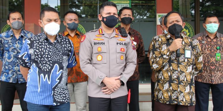 Kapolresta Malang Kota, Kombes Pol Budi Hermanto membantah tudingan praktik mafia tanah di Kota Malang. Foto: Polresta Malang Kota