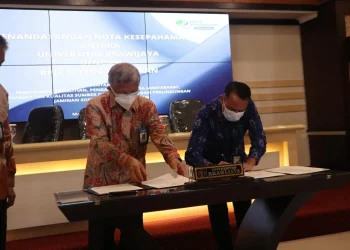 Gandeng BPJS Ketenagakerjaan, UB Proteksi Keselamatan Kerja Ratusan Pegawai
