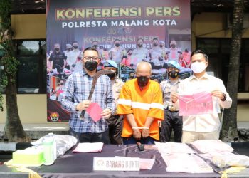 Polisi Polresta Malang Kota bekuk pelaku curanmor