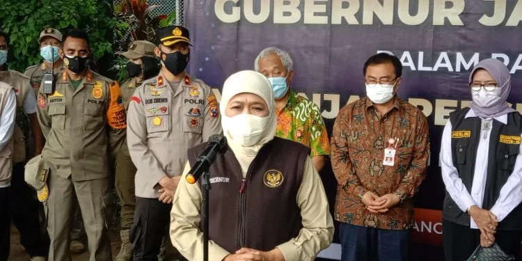 Gubernur Jatim di Kota Malang