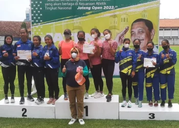 Cabor Atletik Kota Malang Bawa Pulang Medali Emas dan Perak di Kejurnas Jateng Open 2022