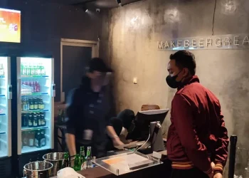 Polresta Malang Kota Tutup Kafe Pelanggar Jam Malam