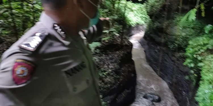 Jurang tempat korban terjatuh. Foto: dok