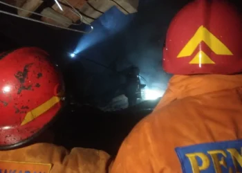 Pabrik Kerupuk di Kedungkandang Kebakaran