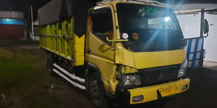 Truk yang dikendarai pelaku. Foto: Humas Polres Malang