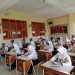 Siswa SMPN 8 Kota Malang mulai melangsungkan pembelajaran tatap muka. Foto: M Sholeh