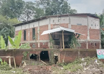 Sutiaji Temukan Bangunan Liar di Lokasi Luapan Air Sungai