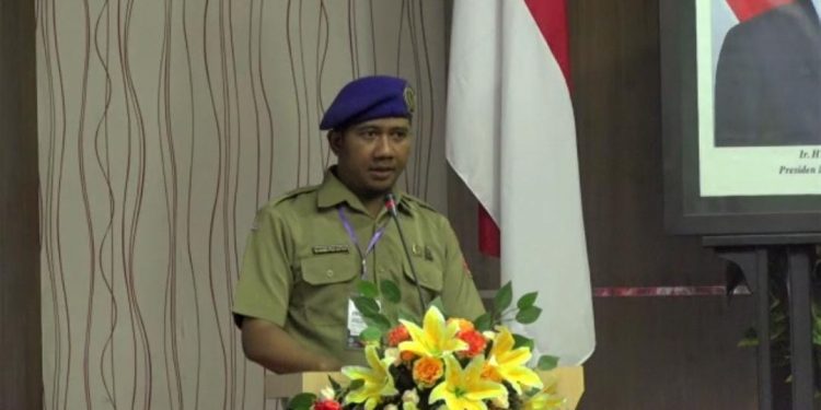 Ketua DPK IARMI Unikama yang baru, Nanang Puji Astika. Foto: tangkapan layar