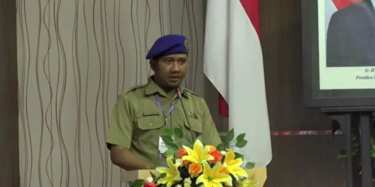 Ketua DPK IARMI Unikama yang baru, Nanang Puji Astika. Foto: tangkapan layar