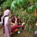 Ritual nadah banyu di peringatan hari air sedunia
