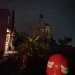 bangunan disambar petir